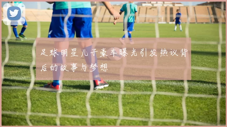 足球明星儿子豪车曝光引发热议背后的故事与梦想